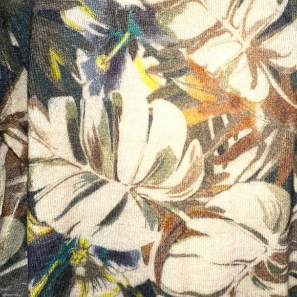 LE SUPERBE PARADISE FLORAL CROPPED CARDIGAN - Picture 10 of 10